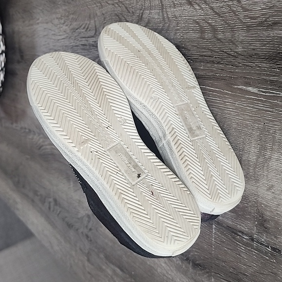 Mèlinè Shiny Metallic Italian Leather Studded Star Low Top Sneakers Raspberry 37 - Picture 8 of 8